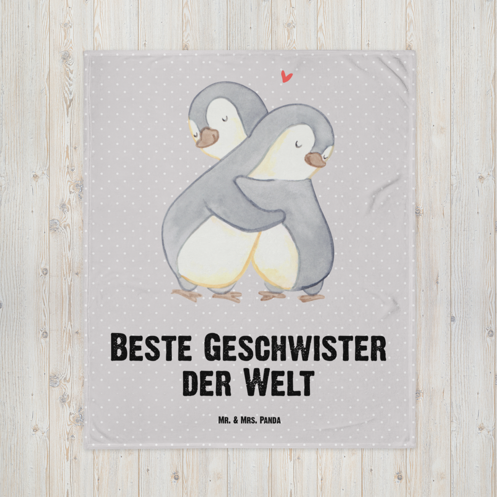 Kuscheldecke Pinguin Beste Geschwister der Welt Decke, Wohndecke, Tagesdecke, Wolldecke, Sofadecke, für, Dankeschön, Geschenk, Schenken, Geburtstag, Geburtstagsgeschenk, Geschenkidee, Danke, Bedanken, Mitbringsel, Freude machen, Geschenktipp, Geschwister, Geschwisterchen, Bruder, Schwester, Schwestern, Brüder, Familie, Nachwuchs