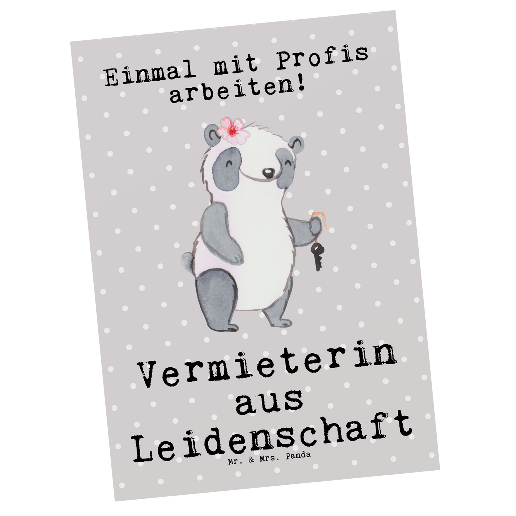 Postkarte Vermieterin aus Leidenschaft Postkarte, Karte, Geschenkkarte, Grußkarte, Einladung, Ansichtskarte, Geburtstagskarte, Einladungskarte, Dankeskarte, Ansichtskarten, Einladung Geburtstag, Einladungskarten Geburtstag, Beruf, Ausbildung, Jubiläum, Abschied, Rente, Kollege, Kollegin, Geschenk, Schenken, Arbeitskollege, Mitarbeiter, Firma, Danke, Dankeschön