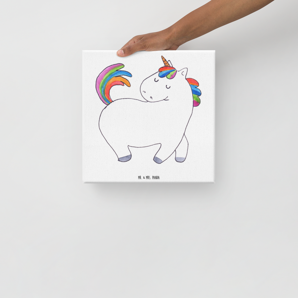 Leinwand Bild Einhorn stolzierend Leinwand, Bild, Kunstdruck, Wanddeko, Dekoration, Einhorn, Einhörner, Einhorn Deko, Pegasus, Unicorn, stolz, anders, bunt, Pferd, Reiter, Reiten, Freundin, Geschenk