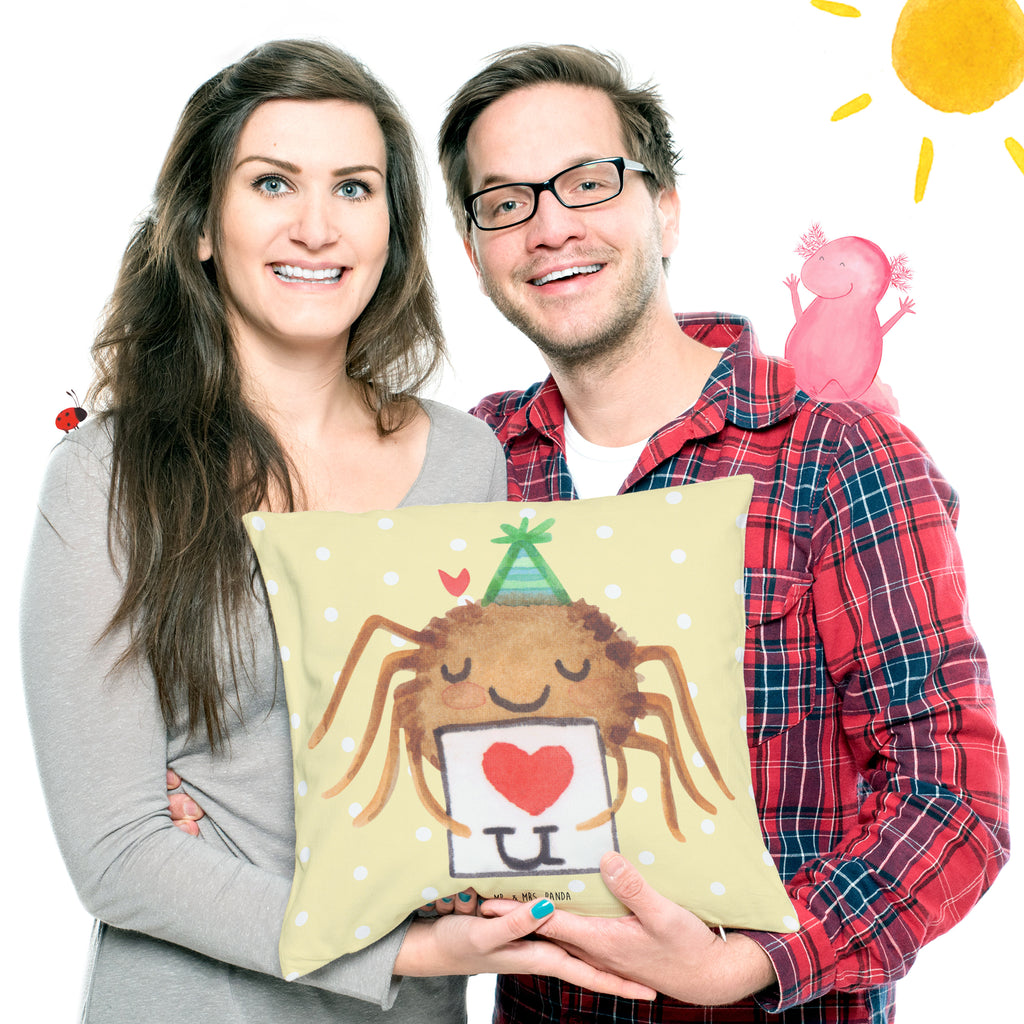 40x40 Kissen Spinne Agathe Brief Kissenhülle, Kopfkissen, Sofakissen, Dekokissen, Motivkissen, Spinne Agathe, Spinne, Agathe, Videos, Merchandise, Liebesbeweis, Ich Liebe dich, Heiratsantrag, Verliebt, Liebespaar, Liebesgeschenk, Treuebeweis, Treuetest