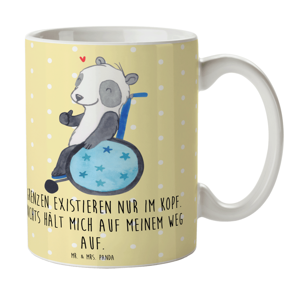 Tasse Panda Rollstuhl Tasse, Kaffeetasse, Teetasse, Becher, Kaffeebecher, Teebecher, Keramiktasse, Porzellantasse, Büro Tasse, Geschenk Tasse, Tasse Sprüche, Tasse Motive, Kaffeetassen, Tasse bedrucken, Designer Tasse, Cappuccino Tassen, Schöne Teetassen, Panda, Rollstuhl