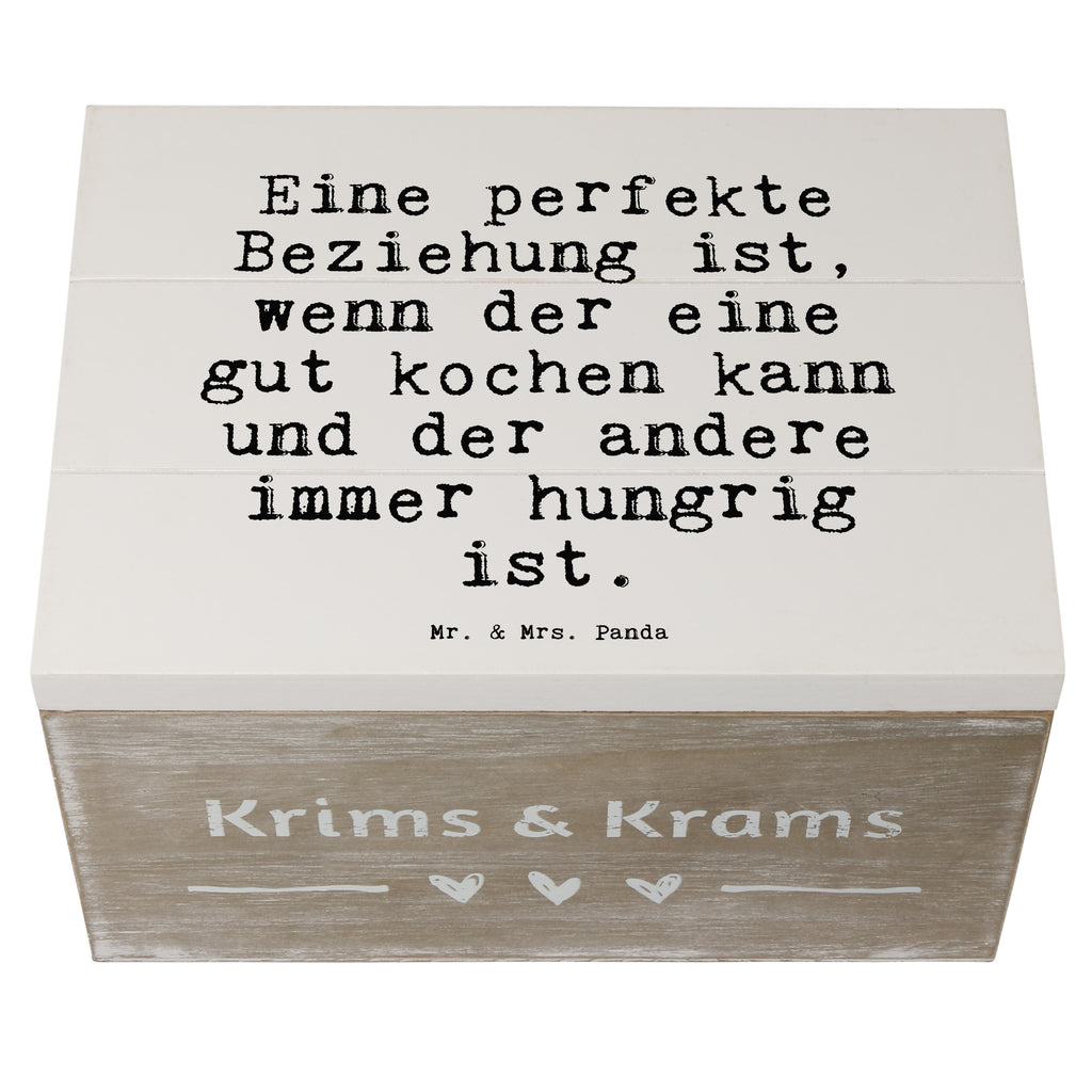 Holzkiste Sprüche und Zitate Eine perfekte Beziehung ist, wenn der eine gut kochen kann und der andere immer hungrig ist. Holzkiste, Kiste, Schatzkiste, Truhe, Schatulle, XXL, Erinnerungsbox, Erinnerungskiste, Dekokiste, Aufbewahrungsbox, Geschenkbox, Geschenkdose, Spruch, Sprüche, lustige Sprüche, Weisheiten, Zitate, Spruch Geschenke, Spruch Sprüche Weisheiten Zitate Lustig Weisheit Worte