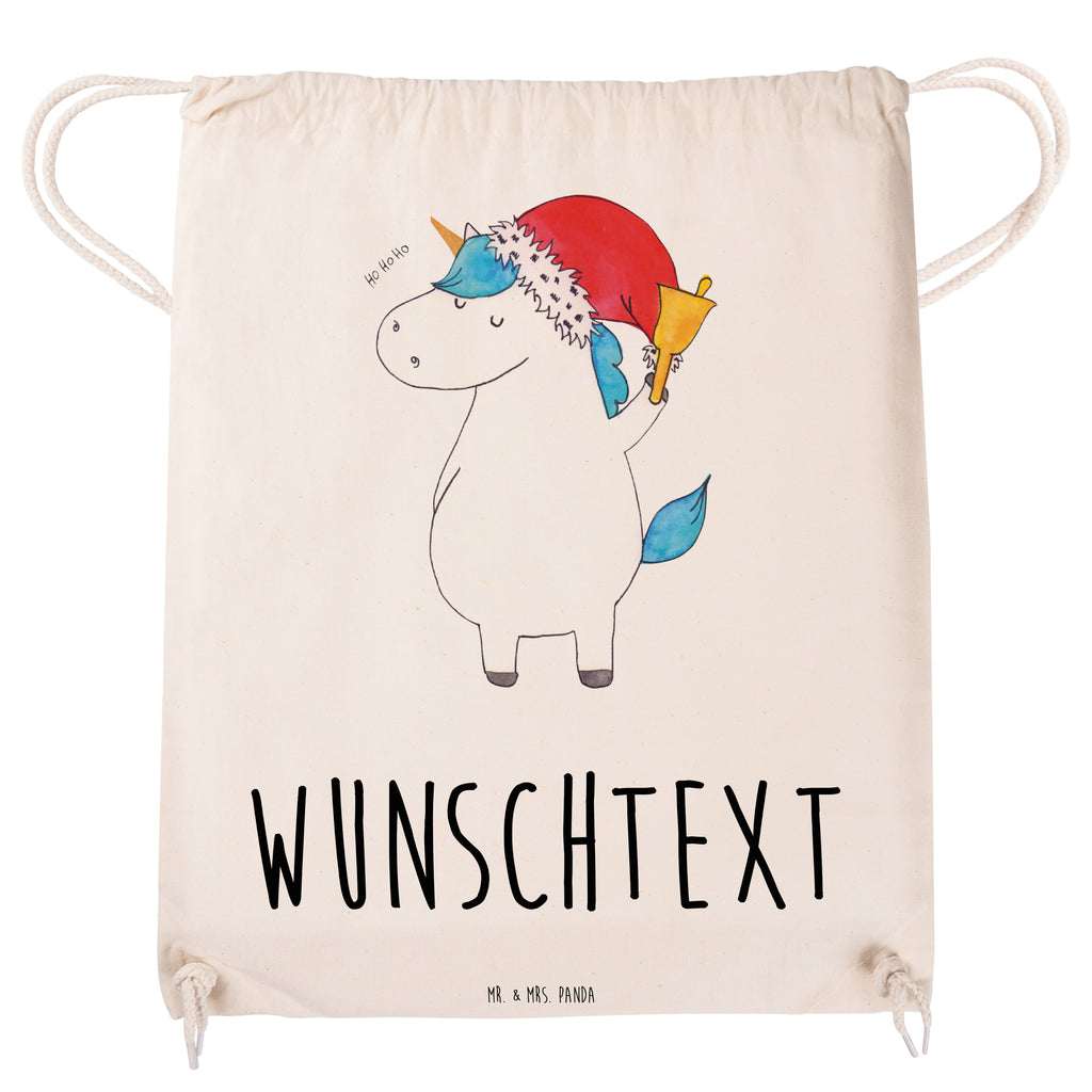 Personalisierter Sportbeutel Einhorn Weihnachtsmann Personalisierter Sportbeutel, Personalisierter Beutel, Personalisierte Sporttasche, Personalisierter Tasche, Personalisierter Stoffbeutel, Personalisierter Sportbeutel Kinder, Sportbeutel mit Namen, Turnbeutel mit Namen, Beutel mit Namen, Sporttasche mit Namen, Tasche mit Namen, Stoffbeutel mit Namen, Sportbeutel Kinder mit Namen, Wunschtext, Wunschnamen, Personalisierbar, Personalisierung, Einhorn, Einhörner, Einhorn Deko, Pegasus, Unicorn, Gin, Schokolade, Schoki, Weihnachten, Weihnachtsmann, Nikolaus, Wunschzettel, Wunschliste, Feenstaub