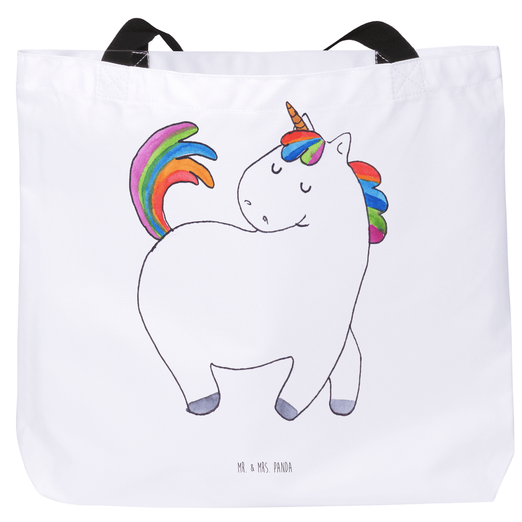 Shopper Einhorn Stolzieren Beutel, Einkaufstasche, Tasche, Strandtasche, Einkaufsbeutel, Shopper, Schultasche, Freizeittasche, Tragebeutel, Schulbeutel, Alltagstasche, Einhorn, Einhörner, Einhorn Deko, Pegasus, Unicorn, stolz, anders, bunt, Pferd, Reiter, Reiten, Freundin, Geschenk