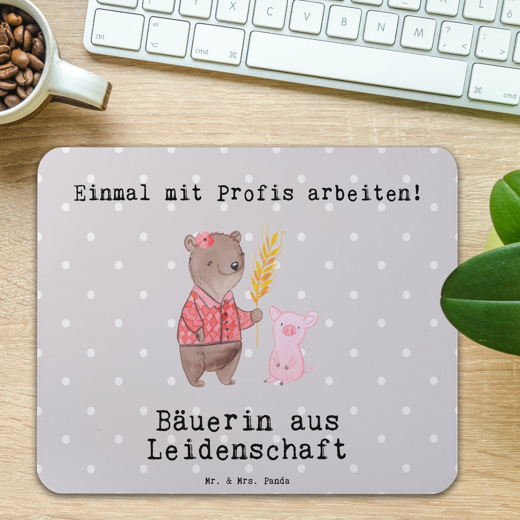 Mauspad Bäuerin aus Leidenschaft Mousepad, Computer zubehör, Büroausstattung, PC Zubehör, Arbeitszimmer, Mauspad, Einzigartiges Mauspad, Designer Mauspad, Mausunterlage, Mauspad Büro, Beruf, Ausbildung, Jubiläum, Abschied, Rente, Kollege, Kollegin, Geschenk, Schenken, Arbeitskollege, Mitarbeiter, Firma, Danke, Dankeschön, Landwirtin, Bäuerin, Tierwirtin, Agronomin, Farmerin, Bauernhof