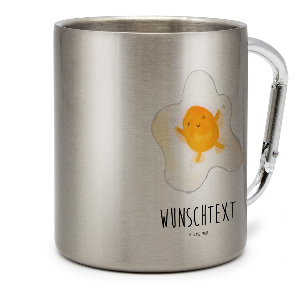 Personalisierter Edelstahlbecher Spiegelei Personalisierte Edelstahltasse, Personalisierter Edelstahlbecher, Personalisierter Outdoor Becher, Personalisierte Outdoor Tasse, Tiermotive, Gute Laune, lustige Sprüche, Tiere, Ei, Spiegelei, Schön, Tag, Glücklich, Liebe