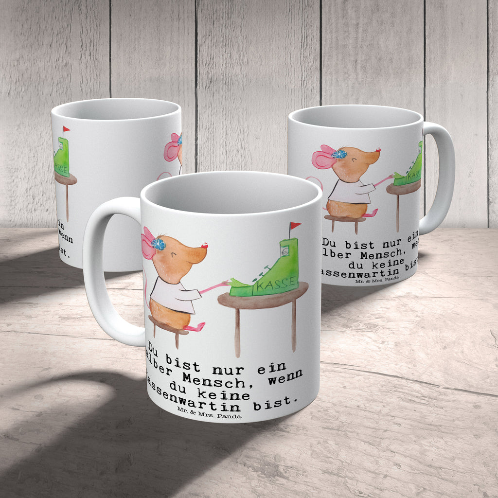 Tasse Kassenwartin mit Herz Tasse, Kaffeetasse, Teetasse, Becher, Kaffeebecher, Teebecher, Keramiktasse, Porzellantasse, Büro Tasse, Geschenk Tasse, Tasse Sprüche, Tasse Motive, Beruf, Ausbildung, Jubiläum, Abschied, Rente, Kollege, Kollegin, Geschenk, Schenken, Arbeitskollege, Mitarbeiter, Firma, Danke, Dankeschön, Kassenwartin, Schatzmeisterin, Verein