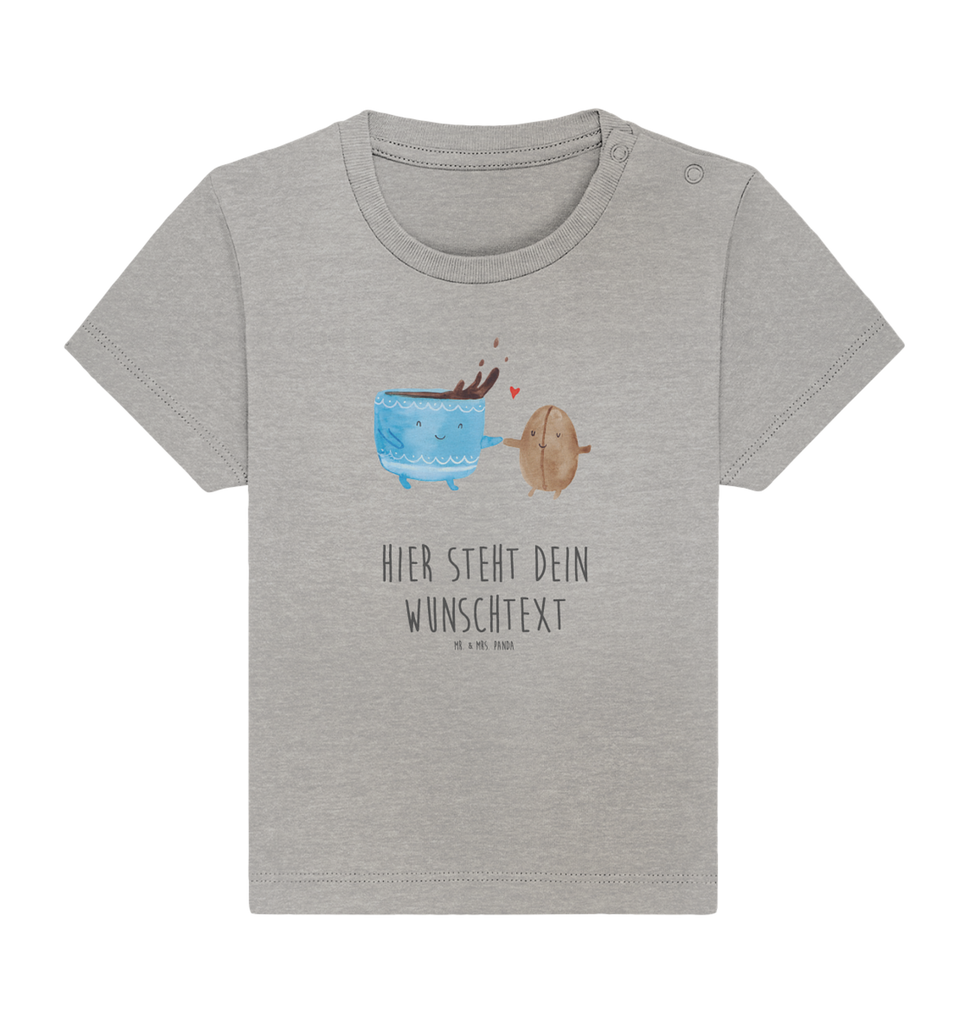 Personalisiertes Baby Shirt Kaffee Bohne Personalisiertes Baby T-Shirt, Personalisiertes Jungen Baby T-Shirt, Personalisiertes Mädchen Baby T-Shirt, Personalisiertes Shirt, Tiermotive, Gute Laune, lustige Sprüche, Tiere, Kaffee, Kaffeebohne, Genuss, Zufriedenheit, Glück