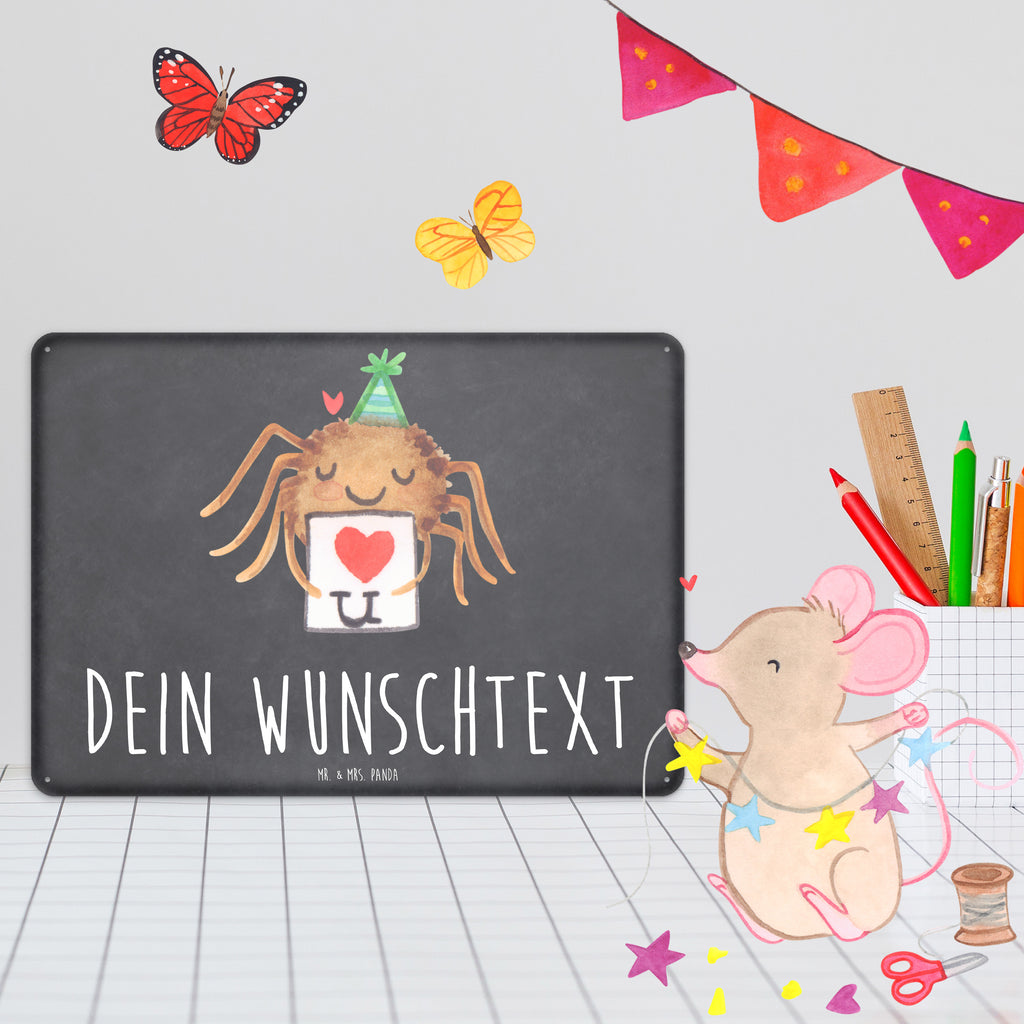 Personalisiertes Blechschild Spinne Agathe Brief Blechschild, Metallschild, Geschenk Schild, Schild, Magnet-Metall-Schild, Deko Schild, Wandschild, Wand-Dekoration, Türschild, Spinne Agathe, Spinne, Agathe, Videos, Merchandise, Liebesbeweis, Ich Liebe dich, Heiratsantrag, Verliebt, Liebespaar, Liebesgeschenk, Treuebeweis, Treuetest