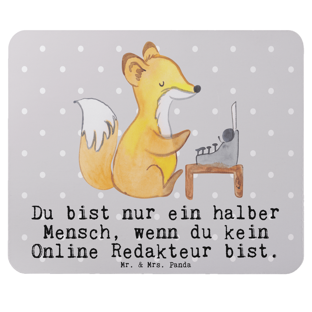 Mauspad Online Redakteur mit Herz Mousepad, Computer zubehör, Büroausstattung, PC Zubehör, Arbeitszimmer, Mauspad, Einzigartiges Mauspad, Designer Mauspad, Mausunterlage, Mauspad Büro, Beruf, Ausbildung, Jubiläum, Abschied, Rente, Kollege, Kollegin, Geschenk, Schenken, Arbeitskollege, Mitarbeiter, Firma, Danke, Dankeschön