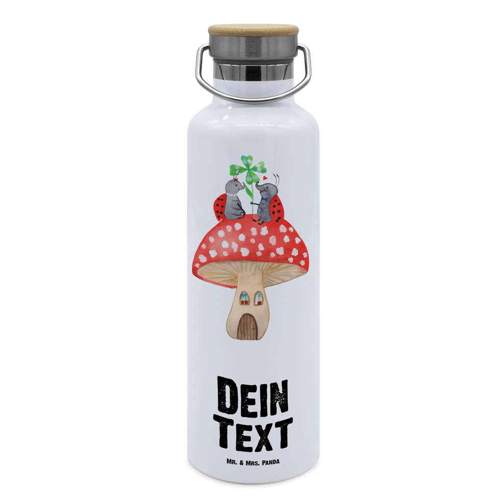 Personalisierte Trinkflasche Marienkäfer Paar Fliegenpilz Personalisierte Trinkflasche, Trinkflasche mit Namen, Trinkflasche bedrucken, Flasche personalisiert, Trinkflasch mit Aufdruck, Trinkflasche Werbegeschenk, Namensaufdruck Trinkflasche, Sportflasche personalisiert, Trinkflasche Sport, Tiermotive, Gute Laune, lustige Sprüche, Tiere, Haus, Wohnung, zuhause, Fliegenpilz, Marienkäfer, Fleigenpilzhaus