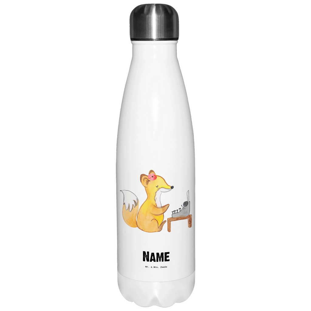 Personalisierte Thermosflasche Fuchs Beste Kollegin der Welt Personalisierte Isolierflasche, Personalisierte Thermoflasche, Personalisierte Trinkflasche, Trinkflasche Mit Namen, Wunschname, Bedrucken, Namensflasche, für, Dankeschön, Geschenk, Schenken, Geburtstag, Geburtstagsgeschenk, Geschenkidee, Danke, Bedanken, Mitbringsel, Freude machen, Geschenktipp, Arbeitskollegin, Kollegin, Freundin, Büro, Abschiedsgeschenk, Ruhestand, Arbeit, Mitarbeiterin, Berufsgenossin, Beruf