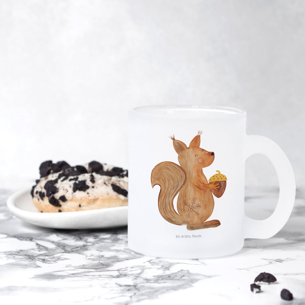 Teetasse Eichhörnchen Weihnachtszeit Teetasse, Teeglas, Teebecher, Tasse mit Henkel, Tasse, Glas Teetasse, Teetasse aus Glas, Winter, Weihnachten, Weihnachtsdeko, Nikolaus, Advent, Heiligabend, Wintermotiv, Frohe Weihnachten, Frohes neues Jahr, Guten Rutsch, Weihnachtsmotiv, Weihnachtsgruß, Neujahr, Vogel