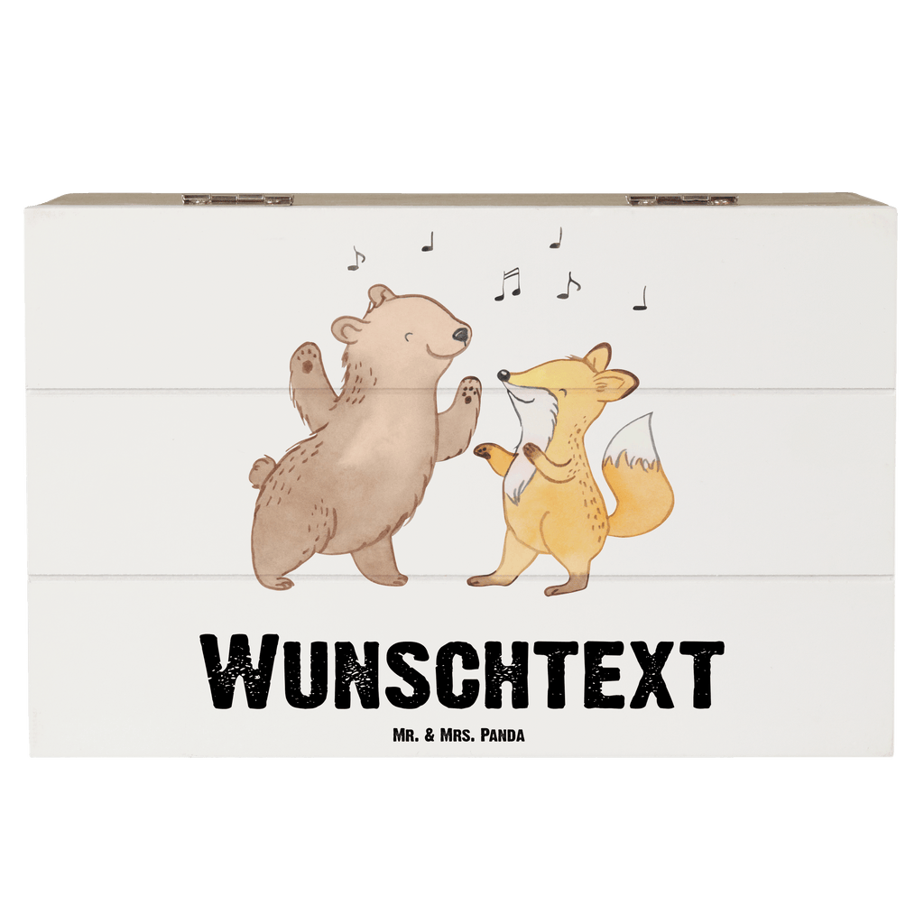 Personalisierte Holzkiste Bär & Fuchs Disco Holzkiste mit Namen, Kiste mit Namen, Schatzkiste mit Namen, Truhe mit Namen, Schatulle mit Namen, Erinnerungsbox mit Namen, Erinnerungskiste, mit Namen, Dekokiste mit Namen, Aufbewahrungsbox mit Namen, Holzkiste Personalisiert, Kiste Personalisiert, Schatzkiste Personalisiert, Truhe Personalisiert, Schatulle Personalisiert, Erinnerungsbox Personalisiert, Erinnerungskiste Personalisiert, Dekokiste Personalisiert, Aufbewahrungsbox Personalisiert, Geschenkbox personalisiert, GEschenkdose personalisiert, Geschenk, Sport, Sportart, Hobby, Schenken, Danke, Dankeschön, Auszeichnung, Gewinn, Sportler, Disco, Clubs, Tanzen, Feiern, Clubbing, Tanzstimmung, Nachtclub