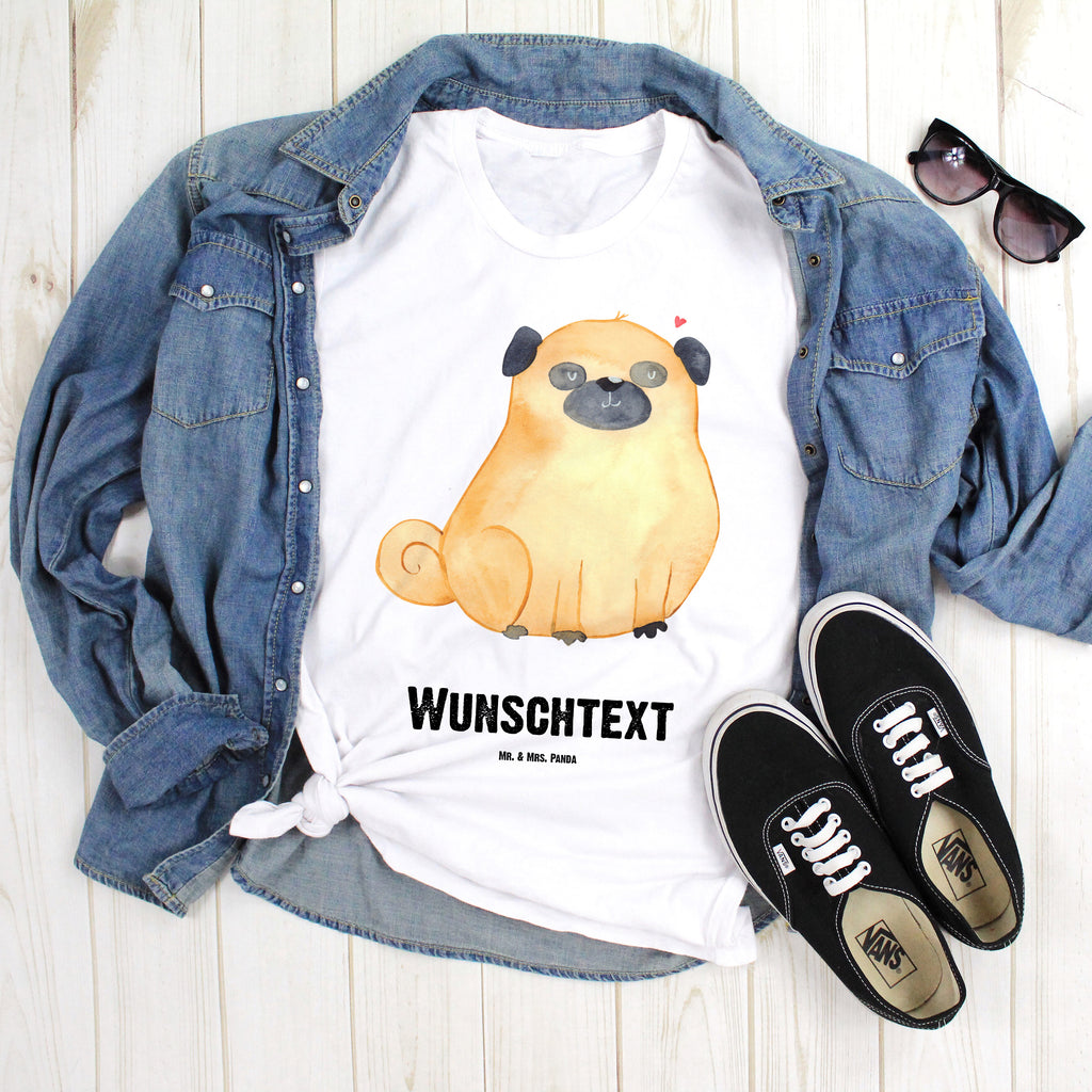 Personalisiertes T-Shirt Mops T-Shirt, Shirt, Tshirt, Lustiges T-Shirt, T-Shirt mit Spruch, Party, Junggesellenabschied, Jubiläum, Geburstag, Herrn, Damen, Männer, Frauen, Schlafshirt, Nachthemd, Sprüche, Hund, Hundemotiv, Haustier, Hunderasse, Tierliebhaber, Hundebesitzer, Mops, Liebe, Hundeliebe