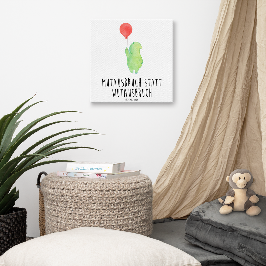 Leinwand Bild Schildkröte Luftballon Leinwand, Bild, Kunstdruck, Wanddeko, Dekoration, Schildkröte, Schildkröten, Mutausbruch, Motivation, Motivationsspruch