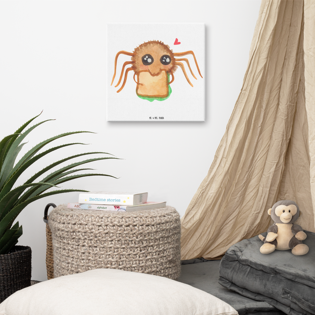 Leinwand Bild Spinne Agathe Sandwich Leinwand, Bild, Kunstdruck, Wanddeko, Dekoration, Spinne Agathe, Spinne, Agathe, Videos, Merchandise, Glück, Mut, Hungrig, Verfressen, Lebensfreude, Alles wird gut, Hunger