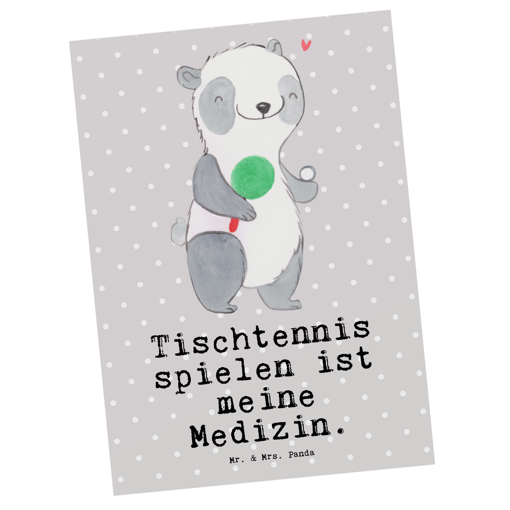 Postkarte Panda Tischtennis Medizin Postkarte, Karte, Geschenkkarte, Grußkarte, Einladung, Ansichtskarte, Geburtstagskarte, Einladungskarte, Dankeskarte, Ansichtskarten, Einladung Geburtstag, Einladungskarten Geburtstag, Geschenk, Sport, Sportart, Hobby, Schenken, Danke, Dankeschön, Auszeichnung, Gewinn, Sportler, Tischtennis, Tischtennis Bund, Tischtennis Verein, Ballsport