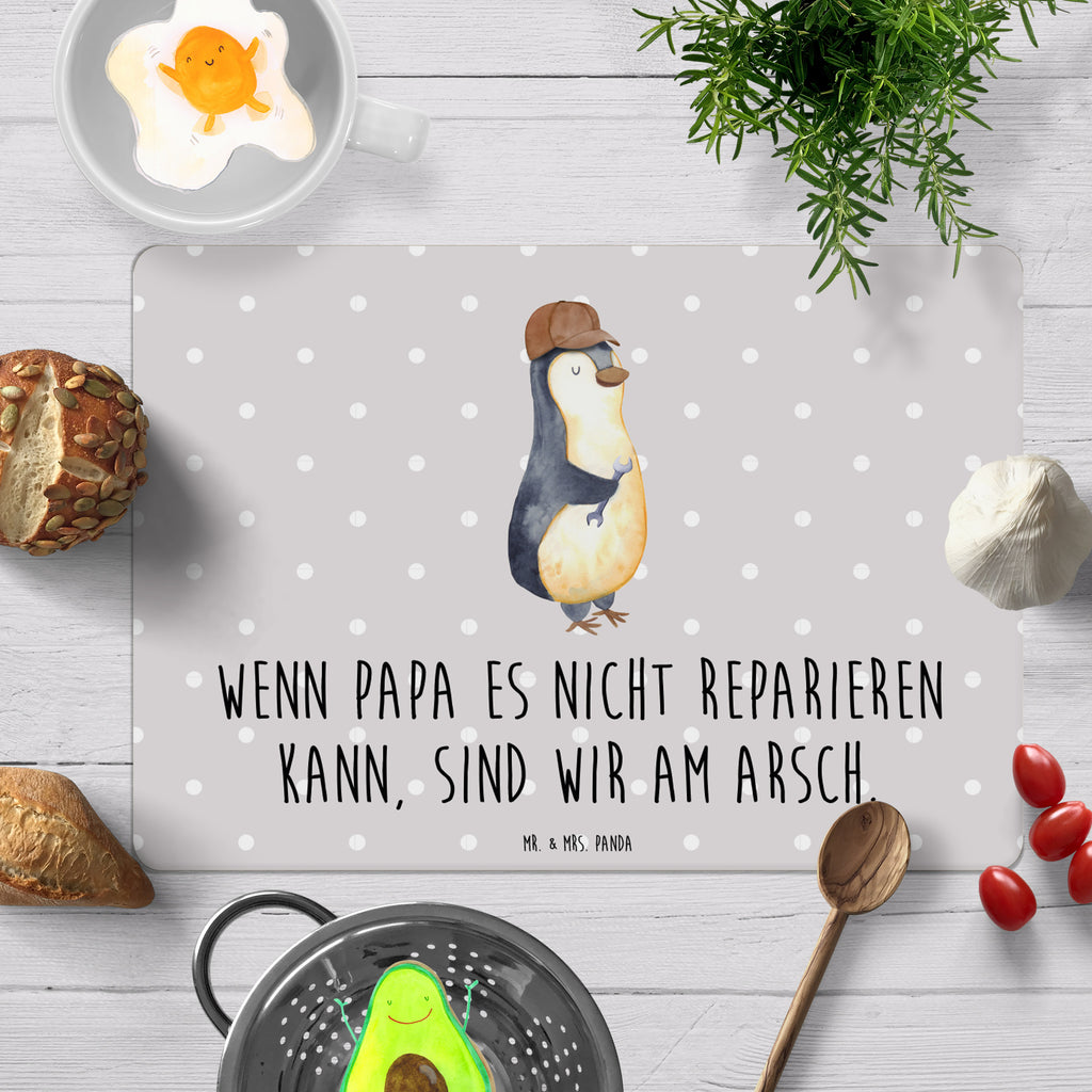 Tischset Wenn Papa es nicht reparieren kann, sind wir am Arsch Tischset, Tischuntersetzer, Platzset, Tischsets abwaschbar, Tischunterlage, Familie, Vatertag, Muttertag, Bruder, Schwester, Mama, Papa, Oma, Opa, Vater, Geschenk Papa, Bester Papa der Welt