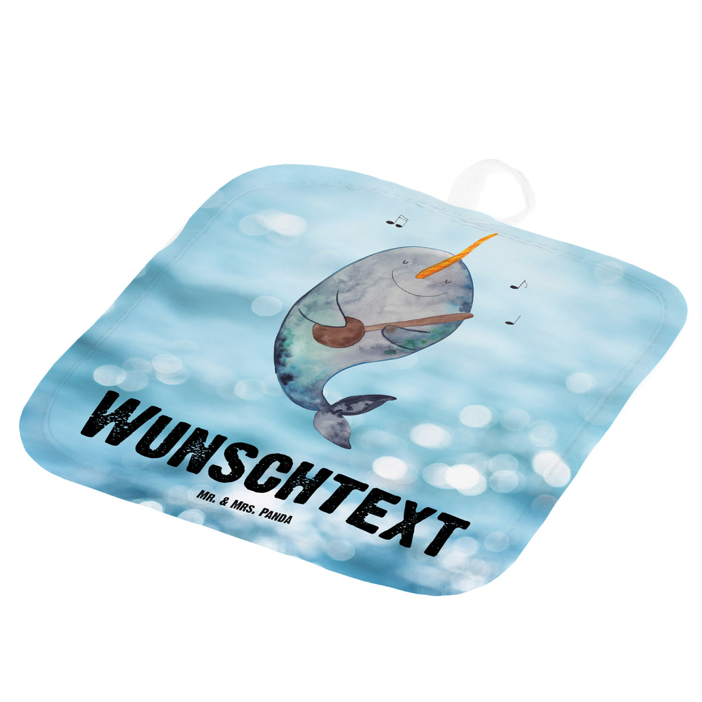 Personalisierte Topflappen Narwal Gitarre Topflappen personalisiert, Personalisierte Topfuntersetzer, Personalisierter Ofenhandschuh, Topflappen Set personalisiert, Topflappen mit Namen, Namensaufdruck, Meerestiere, Meer, Urlaub, Narwal, Wal, Tanzen, Probleme, Problemlösung, Frust, Gespräche, Gitarre