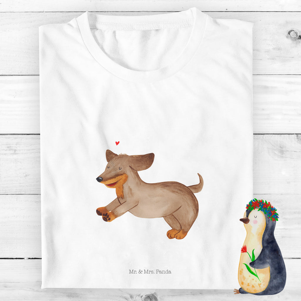 Organic Kinder T-Shirt Hund Dackel Kinder T-Shirt, Kinder T-Shirt Mädchen, Kinder T-Shirt Jungen, Hund, Hundemotiv, Haustier, Hunderasse, Tierliebhaber, Hundebesitzer, Sprüche, Hunde, Dackel, Dachshund, happy dog