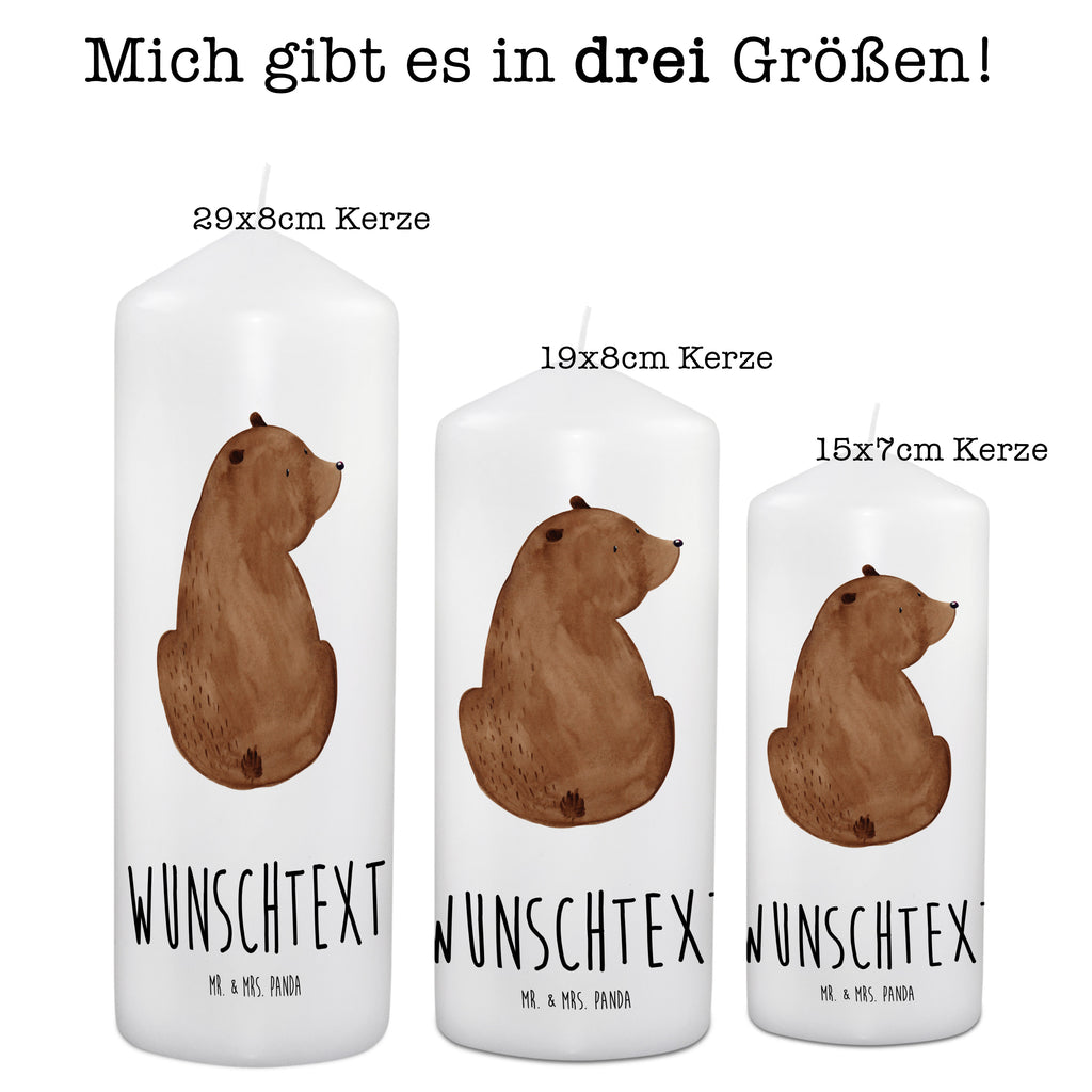 Personalisierte Kerze Bär Schulterblick Kerze, Taufkerze, Kommunionskerze, Geburtstagskerze, Geschenk Kerze, Taufgeschenk Kerze, Kerze mit Druck, Besondere Kerze, Geschenkidee Kerze, Kerze für Kommunion, kerze personalisiert, personalisierte kerze, personalisierte kerzen, Bär, Teddy, Teddybär, Selbstachtung, Weltansicht, Motivation, Bären, Bärenliebe, Weisheit