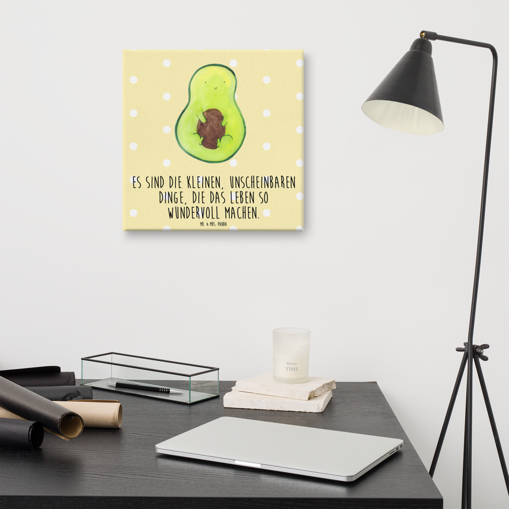 Leinwand Bild Avocado Kern Leinwand, Bild, Kunstdruck, Wanddeko, Dekoration, Avocado, Veggie, Vegan, Gesund, Avokado, Avocadokern, Kern, Pflanze, Spruch Leben