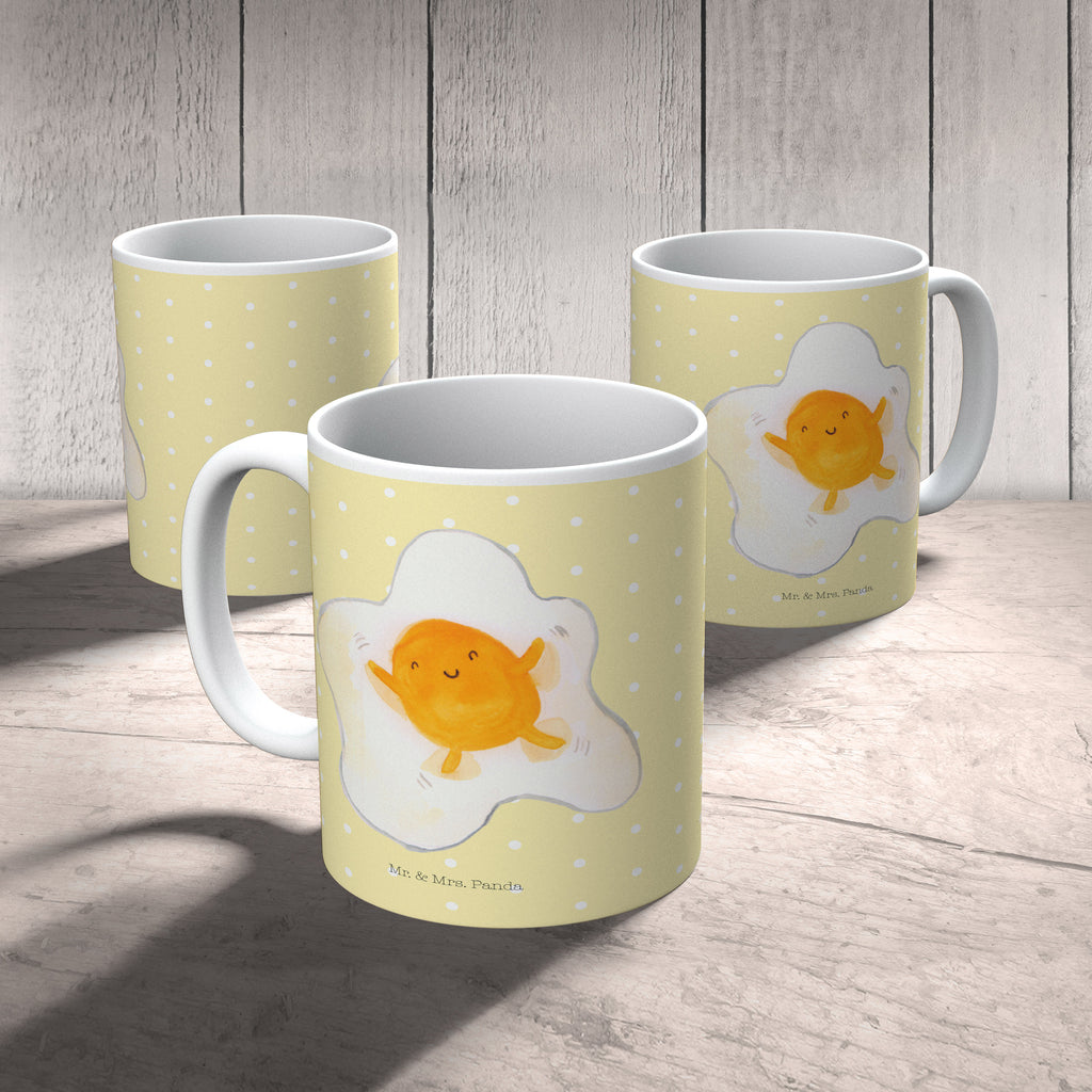 Tasse Spiegelei Tasse, Kaffeetasse, Teetasse, Becher, Kaffeebecher, Teebecher, Keramiktasse, Porzellantasse, Büro Tasse, Geschenk Tasse, Tasse Sprüche, Tasse Motive, Tiermotive, Gute Laune, lustige Sprüche, Tiere, Ei, Spiegelei, Schön, Tag, Glücklich, Liebe