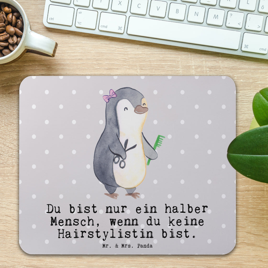 Mauspad Hairstylistin mit Herz Mousepad, Computer zubehör, Büroausstattung, PC Zubehör, Arbeitszimmer, Mauspad, Einzigartiges Mauspad, Designer Mauspad, Mausunterlage, Mauspad Büro, Beruf, Ausbildung, Jubiläum, Abschied, Rente, Kollege, Kollegin, Geschenk, Schenken, Arbeitskollege, Mitarbeiter, Firma, Danke, Dankeschön, Frisörin, Haarstylistin, Hairstylistin, Friseursalon