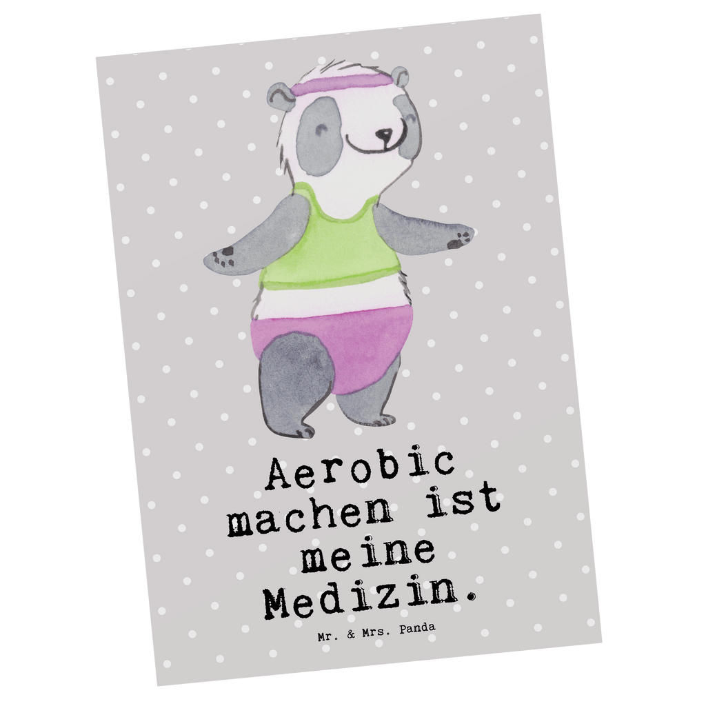 Postkarte Panda Aerobic Medizin Postkarte, Karte, Geschenkkarte, Grußkarte, Einladung, Ansichtskarte, Geburtstagskarte, Einladungskarte, Dankeskarte, Ansichtskarten, Einladung Geburtstag, Einladungskarten Geburtstag, Geschenk, Sport, Sportart, Hobby, Schenken, Danke, Dankeschön, Auszeichnung, Gewinn, Sportler, Aerobic, Aerobic Fitness, Fitnessstudio