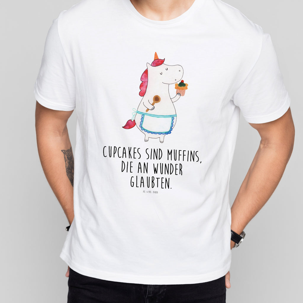 T-Shirt Standard Einhorn Küchenfee T-Shirt, Shirt, Tshirt, Lustiges T-Shirt, T-Shirt mit Spruch, Party, Junggesellenabschied, Jubiläum, Geburstag, Herrn, Damen, Männer, Frauen, Schlafshirt, Nachthemd, Sprüche, Einhorn, Einhörner, Einhorn Deko, Pegasus, Unicorn, backen, Muffin, Motivation, Träumer, träumen, Bäckerin, Hobbykoch, Koch, Torte, Kuchen