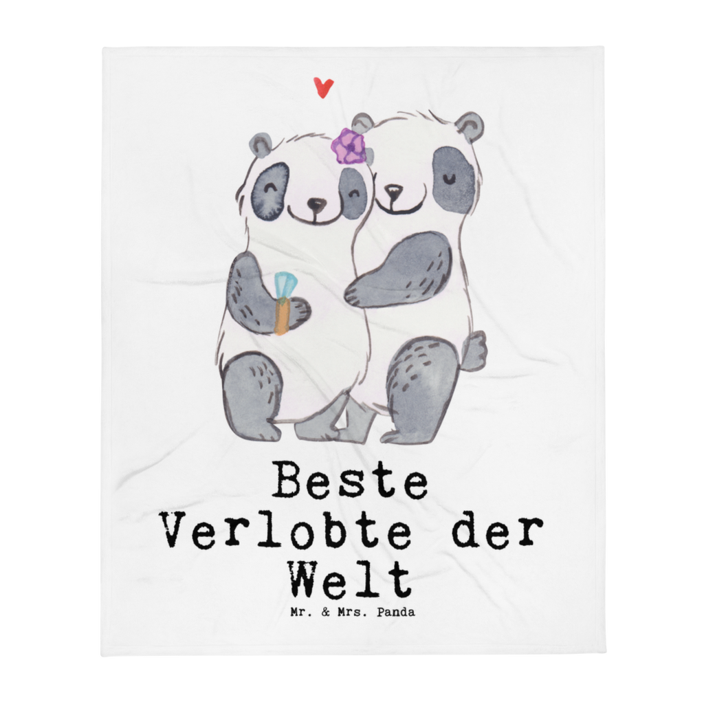 Kuscheldecke Panda Beste Verlobte der Welt Decke, Wohndecke, Tagesdecke, Wolldecke, Sofadecke, für, Dankeschön, Geschenk, Schenken, Geburtstag, Geburtstagsgeschenk, Geschenkidee, Danke, Bedanken, Mitbringsel, Freude machen, Geschenktipp, Verlobte, Verloben, Verlobung, Traumfrau, Frau, Freundin, Ehefrau, Zukünftige, Hochzeit, Ehe