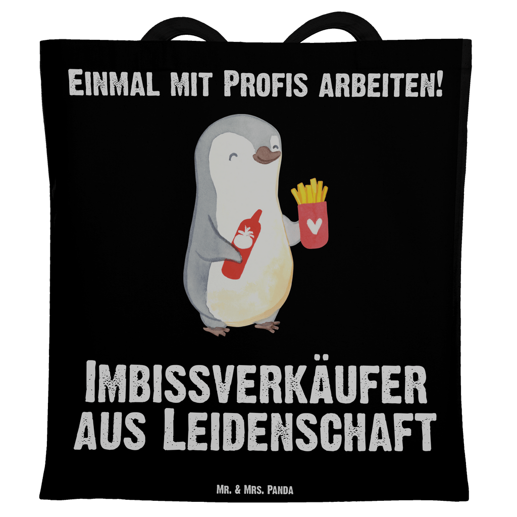 Tragetasche Imbissverkäufer aus Leidenschaft Beuteltasche, Beutel, Einkaufstasche, Jutebeutel, Stoffbeutel, Tasche, Shopper, Umhängetasche, Strandtasche, Schultertasche, Stofftasche, Tragetasche, Badetasche, Jutetasche, Einkaufstüte, Laptoptasche, Beruf, Ausbildung, Jubiläum, Abschied, Rente, Kollege, Kollegin, Geschenk, Schenken, Arbeitskollege, Mitarbeiter, Firma, Danke, Dankeschön, Imbissbesitzer, Imbissverkäufer, Pommesverkäufer, Pommesliebe