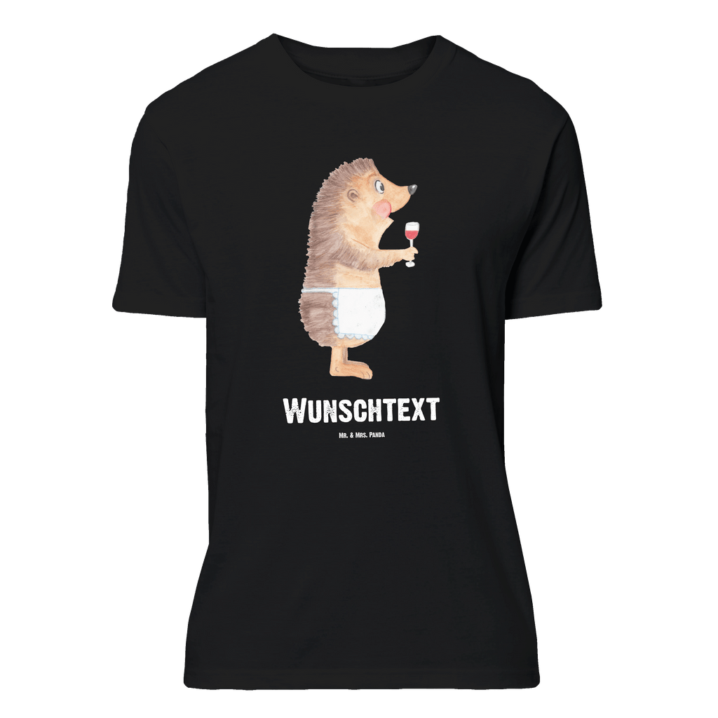 Personalisiertes T-Shirt Igel Wein T-Shirt Personalisiert, T-Shirt mit Namen, T-Shirt mit Aufruck, Männer, Frauen, Wunschtext, Bedrucken, Tiermotive, Gute Laune, lustige Sprüche, Tiere, Wein Spruch, Igel, Geschenk Weintrinker, Geschenk Weinliebhaber, Wein Deko, Weinglas, Rotwein, Weißwein, Wein trinken