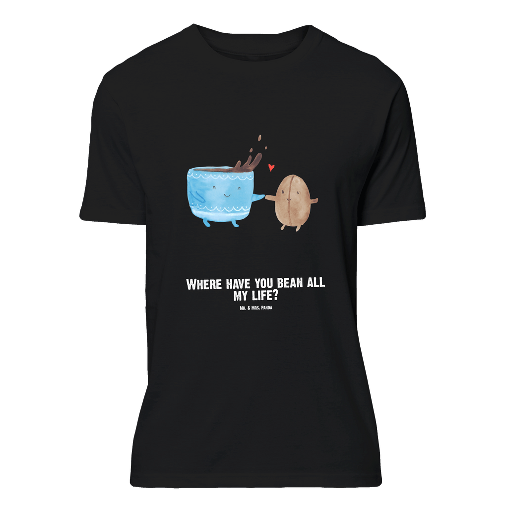 Personalisiertes T-Shirt Kaffee Bohne T-Shirt Personalisiert, T-Shirt mit Namen, T-Shirt mit Aufruck, Männer, Frauen, Wunschtext, Bedrucken, Tiermotive, Gute Laune, lustige Sprüche, Tiere, Kaffee, Kaffeebohne, Genuss, Zufriedenheit, Glück