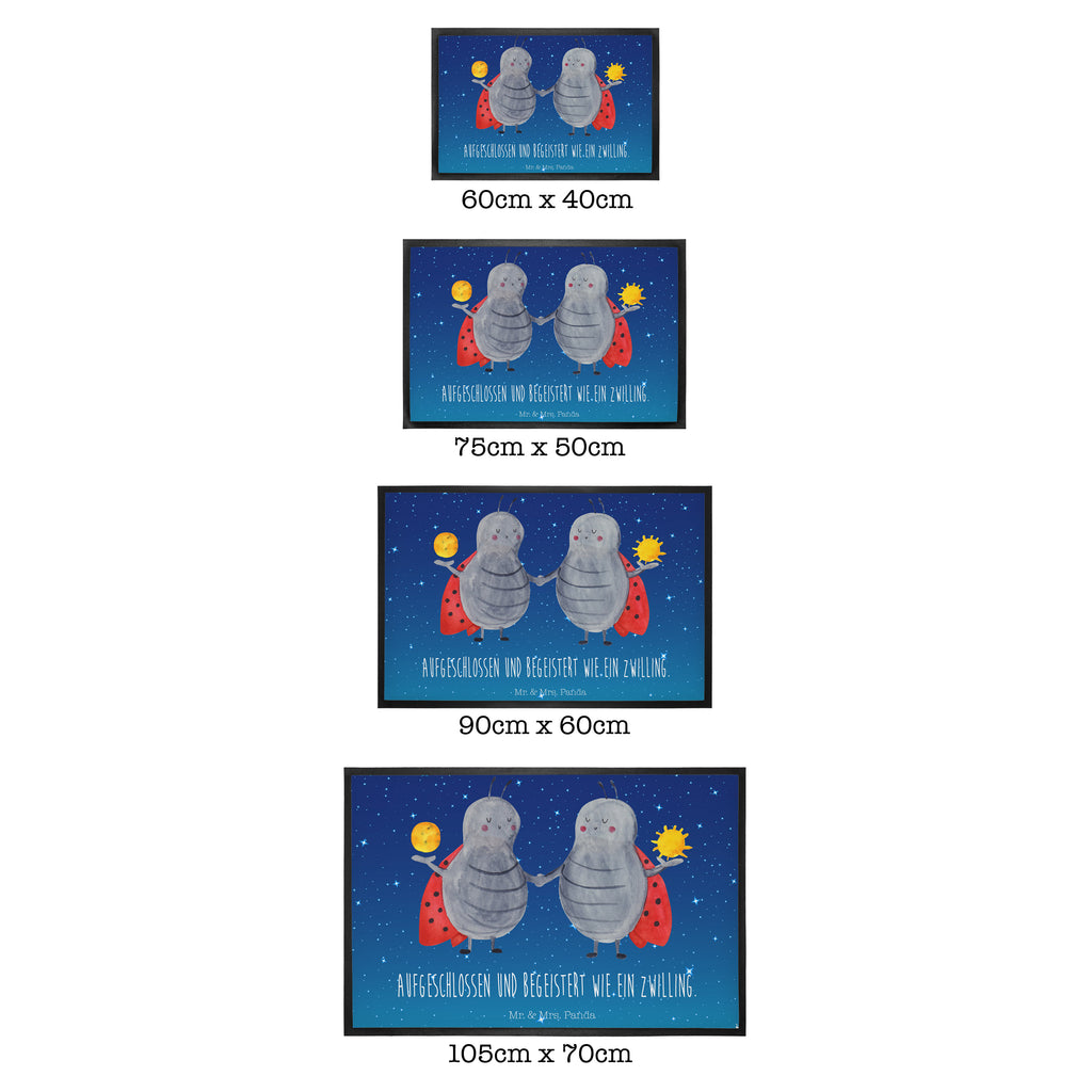 Fußmatte Sternzeichen Zwilling Türvorleger, Schmutzmatte, Fußabtreter, Matte, Schmutzfänger, Fußabstreifer, Schmutzfangmatte, Türmatte, Motivfußmatte, Haustürmatte, Vorleger, Fussmatten, Fußmatten, Gummimatte, Fußmatte außen, Fußmatte innen, Fussmatten online, Gummi Matte, Sauberlaufmatte, Fußmatte waschbar, Fußmatte outdoor, Schmutzfangmatte waschbar, Eingangsteppich, Fußabstreifer außen, Fußabtreter außen, Schmutzfangteppich, Fußmatte außen wetterfest, Tierkreiszeichen, Sternzeichen, Horoskop, Astrologie, Aszendent, Zwillinge, Zwilling Geschenk, Zwilling Sternzeichen, Geburtstag Mai, Geschenk Mai, Geschenk Juni, Marienkäfer, Glückskäfer, Zwillingsbruder, Zwillingsschwester