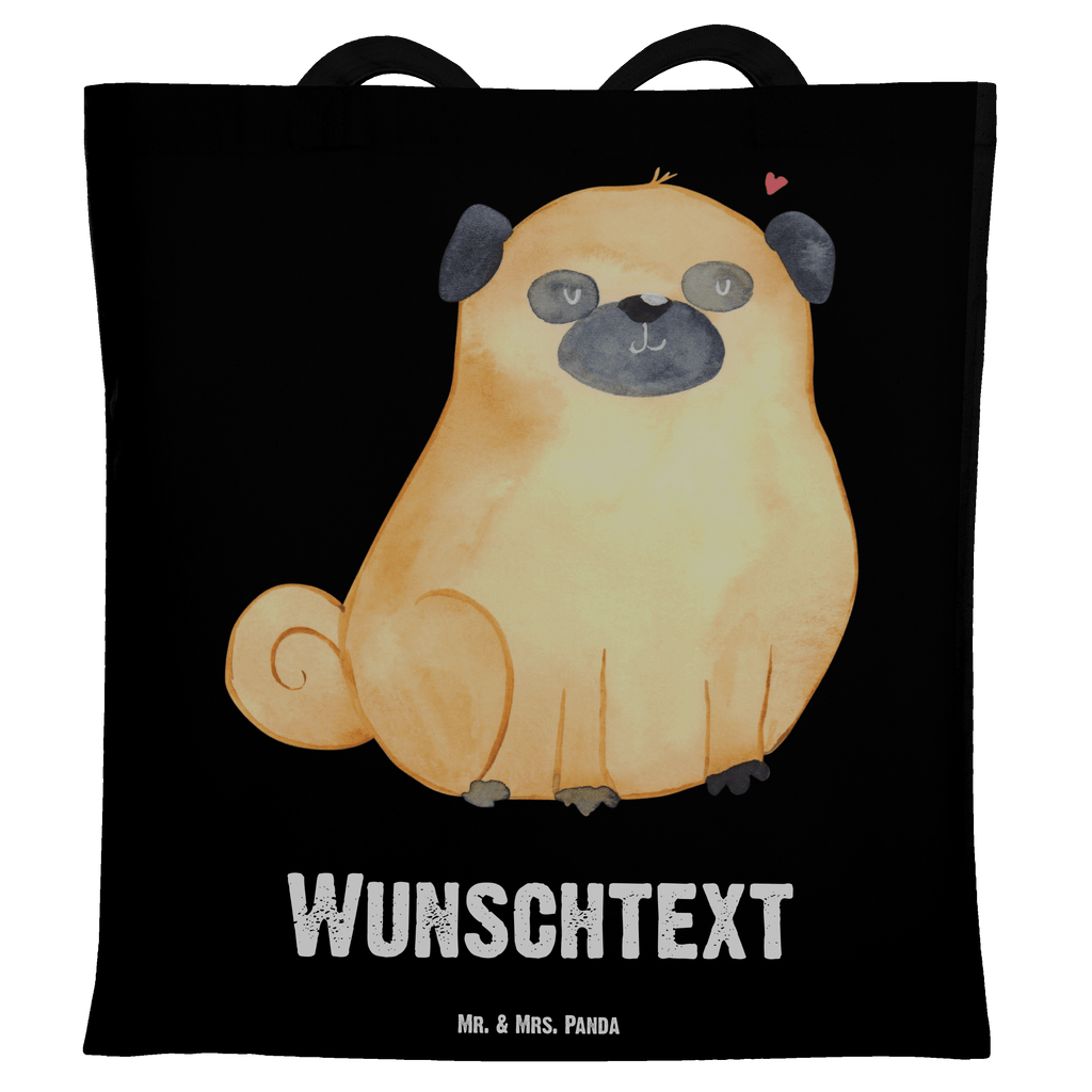 Personalisierte Tragetasche Mops Personalisierte Beuteltasche, Personalisierter Beutel, Personalisierte Einkaufstasche, Personalisierter Jutebeutel, Personalisierter Stoffbeutel, Tragetasche mit Namen, Einkaufstasche mit Namen, Stoffbeutel mit Namen, Personalisierte Tasche, Personalisierte Jutetasche, Personalisierte Kindergartentasche, Hund, Hundemotiv, Haustier, Hunderasse, Tierliebhaber, Hundebesitzer, Sprüche, Mops, Liebe, Hundeliebe