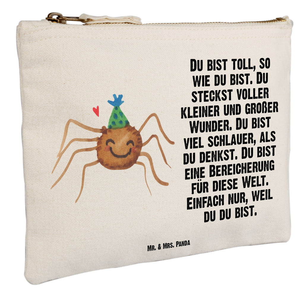 Schminktasche Spinne Agathe Party Schminktasche, Kosmetiktasche, Kosmetikbeutel, Stiftemäppchen, Etui, Federmappe, Makeup, XXL, Schminketui, Kosmetiketui, Schlamperetui, Spinne Agathe, Spinne, Agathe, Videos, Merchandise, Selbstliebe, Wunder, Motivation, Glück