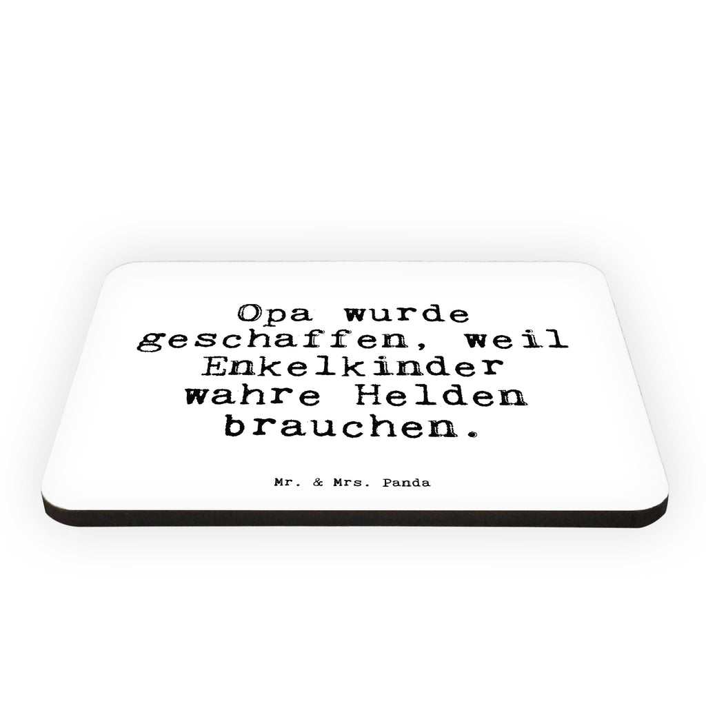 Magnet Sprüche und Zitate Opa wurde geschaffen, weil Enkelkinder wahre Helden brauchen. Kühlschrankmagnet, Pinnwandmagnet, Souvenir Magnet, Motivmagnete, Dekomagnet, Whiteboard Magnet, Notiz Magnet, Kühlschrank Dekoration, Spruch, Sprüche, lustige Sprüche, Weisheiten, Zitate, Spruch Geschenke, Spruch Sprüche Weisheiten Zitate Lustig Weisheit Worte