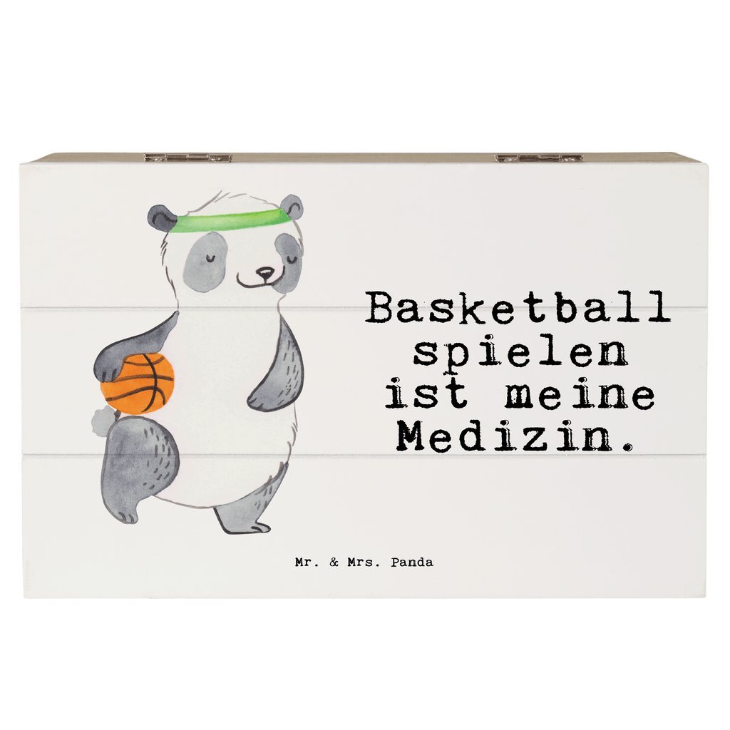 Holzkiste Panda Basketball Medizin Holzkiste, Kiste, Schatzkiste, Truhe, Schatulle, XXL, Erinnerungsbox, Erinnerungskiste, Dekokiste, Aufbewahrungsbox, Geschenkbox, Geschenkdose, Geschenk, Sport, Sportart, Hobby, Schenken, Danke, Dankeschön, Auszeichnung, Gewinn, Sportler, Basketball, Basketball Verein, Basketball Verband, Basketballplatz