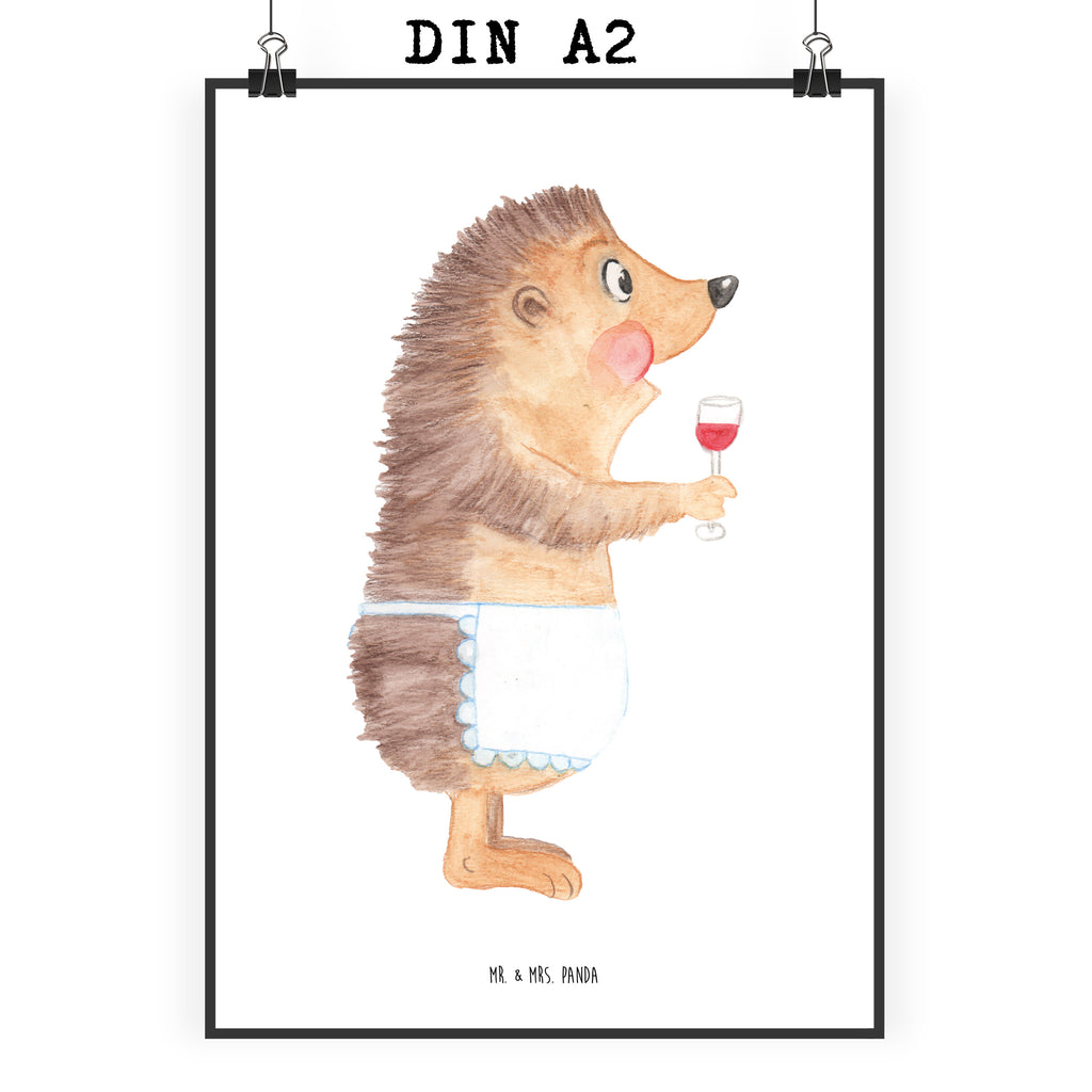 Poster Igel mit Wein Poster, Wandposter, Bild, Wanddeko, Küchenposter, Kinderposter, Wanddeko Bild, Raumdekoration, Wanddekoration, Handgemaltes Poster, Mr. & Mrs. Panda Poster, Designposter, Kunstdruck, Posterdruck, Tiermotive, Gute Laune, lustige Sprüche, Tiere, Wein Spruch, Igel, Geschenk Weintrinker, Geschenk Weinliebhaber, Wein Deko, Weinglas, Rotwein, Weißwein, Wein trinken