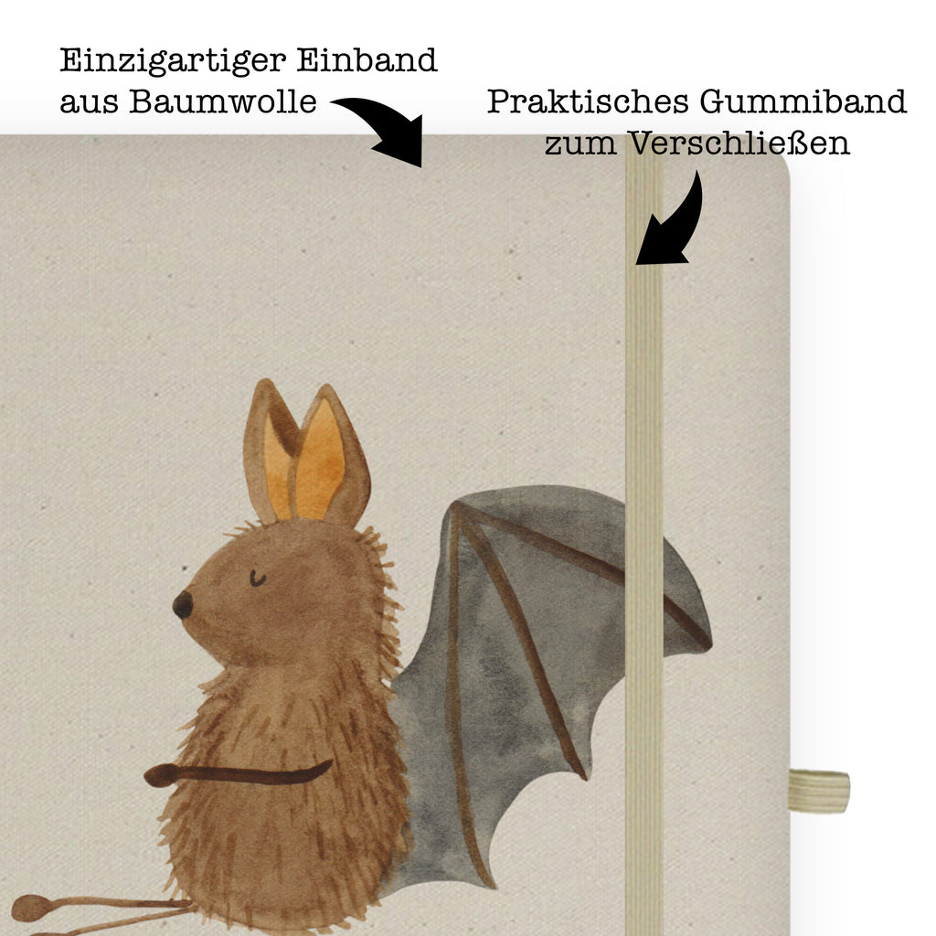 DIN A4 Personalisiertes Notizbuch Fledermaus sitzend Personalisiertes Notizbuch, Notizbuch mit Namen, Notizbuch bedrucken, Personalisierung, Namensbuch, Namen, Tiermotive, Gute Laune, lustige Sprüche, Tiere, Fledermaus, Fledermäuse, Motivation, entspannen