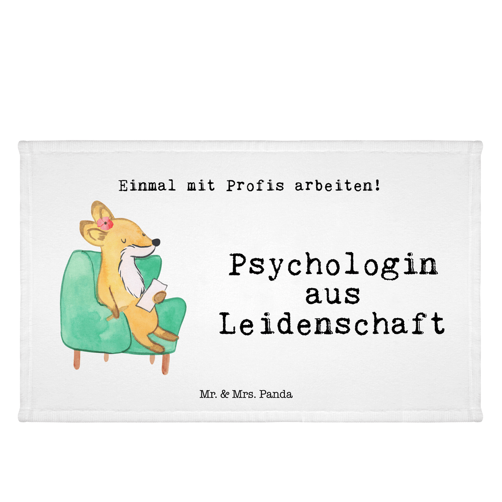 Handtuch Psychologin aus Leidenschaft Gästetuch, Reisehandtuch, Sport Handtuch, Frottier, Kinder Handtuch, Beruf, Ausbildung, Jubiläum, Abschied, Rente, Kollege, Kollegin, Geschenk, Schenken, Arbeitskollege, Mitarbeiter, Firma, Danke, Dankeschön