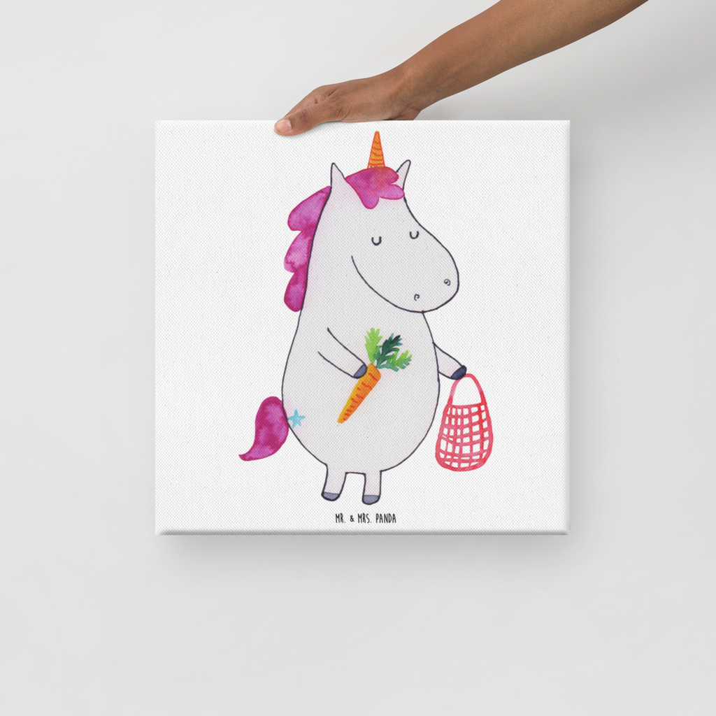 Leinwand Bild Einhorn Vegan Leinwand, Bild, Kunstdruck, Wanddeko, Dekoration, Einhorn, Einhörner, Einhorn Deko, Pegasus, Unicorn, vegan, Gesund leben, Vegetariar, Rohkost, Gesund essen, Veganismus, Veganer