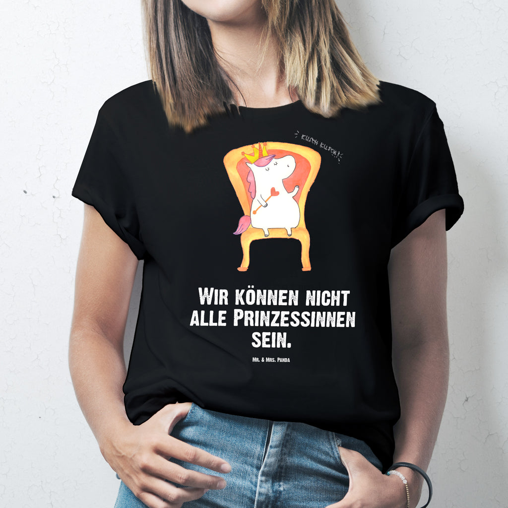 T-Shirt Standard Einhorn König T-Shirt, Shirt, Tshirt, Lustiges T-Shirt, T-Shirt mit Spruch, Party, Junggesellenabschied, Jubiläum, Geburstag, Herrn, Damen, Männer, Frauen, Schlafshirt, Nachthemd, Sprüche, Einhorn, Einhörner, Einhorn Deko, Pegasus, Unicorn, König, Präsident, Bundeskanzler, Herrscher, Kaiser, Prinzessin, Krone