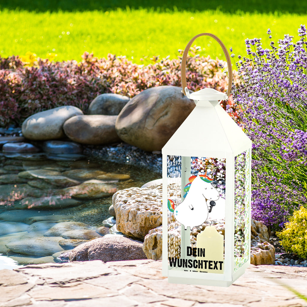 Personalisierte Deko Laterne Einhorn Sänger Gartenlampe, Gartenleuchte, Gartendekoration, Gartenlicht, Laterne kleine Laternen, XXL Laternen, Laterne groß, Einhorn, Einhörner, Einhorn Deko, Pegasus, Unicorn, Glitzer, Konfetti, Party, Geburtstag, Feier, Fest, Disco, Sängerin, Sänger, Freundin