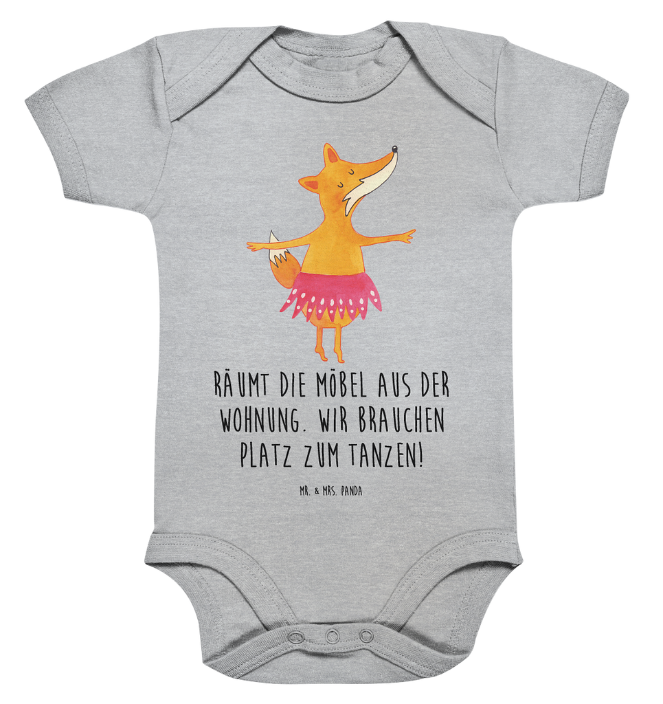 Organic Baby Body Fuchs Ballerina Babykleidung, Babystrampler, Strampler, Wickelbody, Baby Erstausstattung, Junge, Mädchen, Fuchs, Fuchs Spruch, Füchse, Füchsin, Ballerina, Ballett, Tänzerin, Tanzen, Party, Einladung, Geburtstag