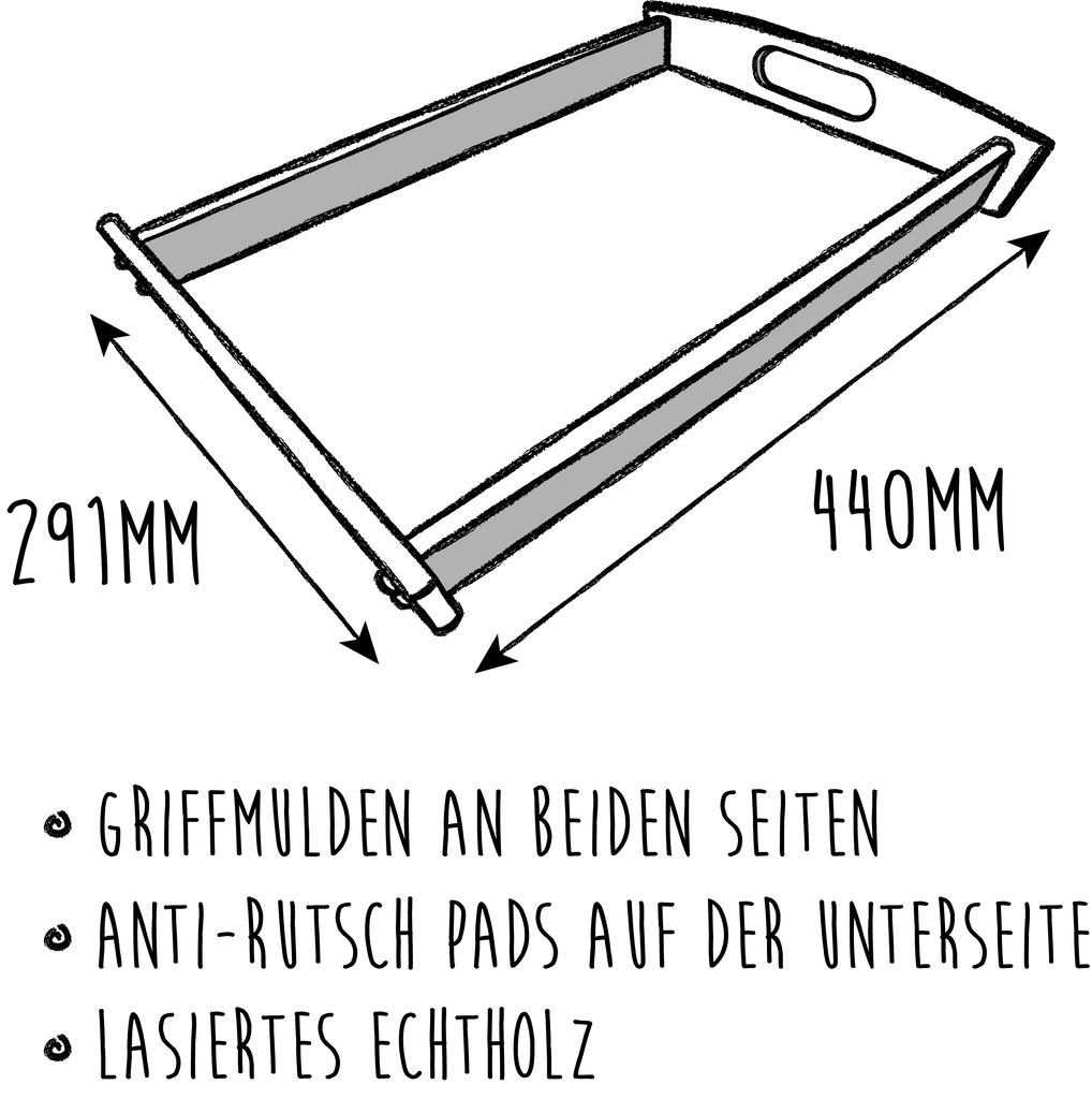 Serviertablett Nasenbär Serviertablett, Tablett, Holztablett, Küchentablett, Dekotablett, Frühstückstablett, Tiermotive, Gute Laune, lustige Sprüche, Tiere, Nasenbär, Nasenbären, Rüsselbär, Bär