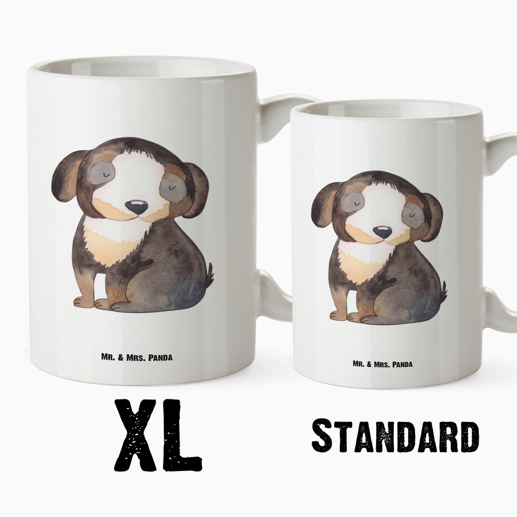 XL Tasse Hund entspannt XL Tasse, Große Tasse, Grosse Kaffeetasse, XL Becher, XL Teetasse, spülmaschinenfest, Jumbo Tasse, Groß, Hund, Hundemotiv, Haustier, Hunderasse, Tierliebhaber, Hundebesitzer, Sprüche, schwarzer Hund, Hundeliebe, Liebe, Hundeglück