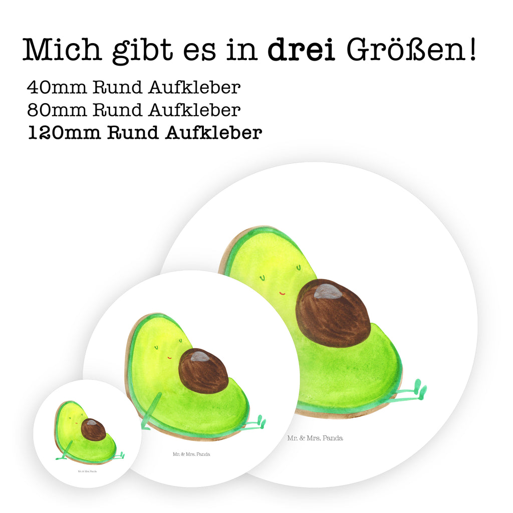 Rund Aufkleber Avocado schwanger Sticker, Aufkleber, Etikett, Avocado, Veggie, Vegan, Gesund, schwanger, Schwangerschaft, Babyparty, Babyshower